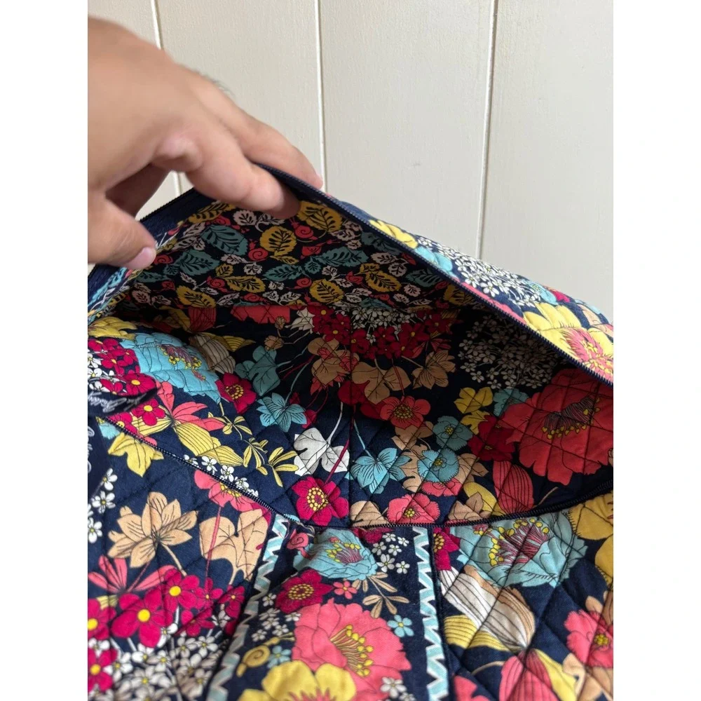 Vera Bradley Quilted Crossbody Bag Women's Floral Shoulder‎ Bag Purse